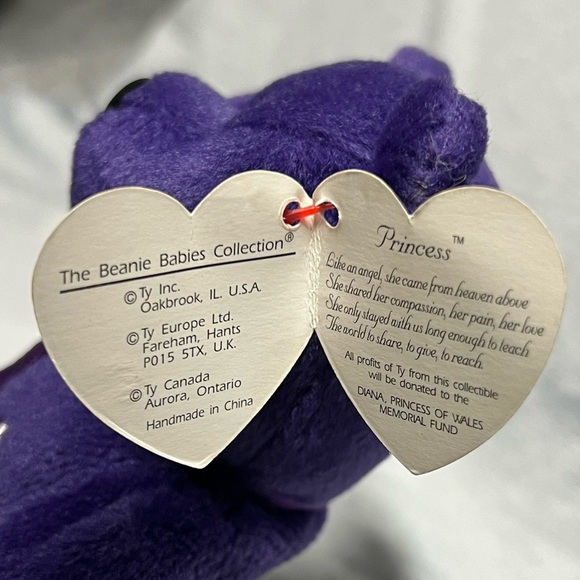 RARE Princess Diana 1997 Beanie Baby Authentic Perfect Condition!!! - Picture 5 of 9